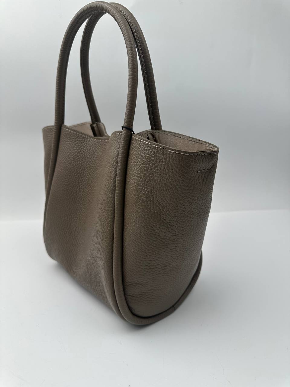 Sample Florence M Läderväska Taupe /