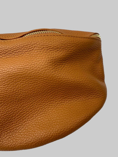 Sample Midjeväska i Läder Brun Maxi /