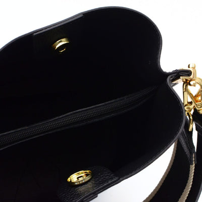 Leather bag "Ravenna", Black