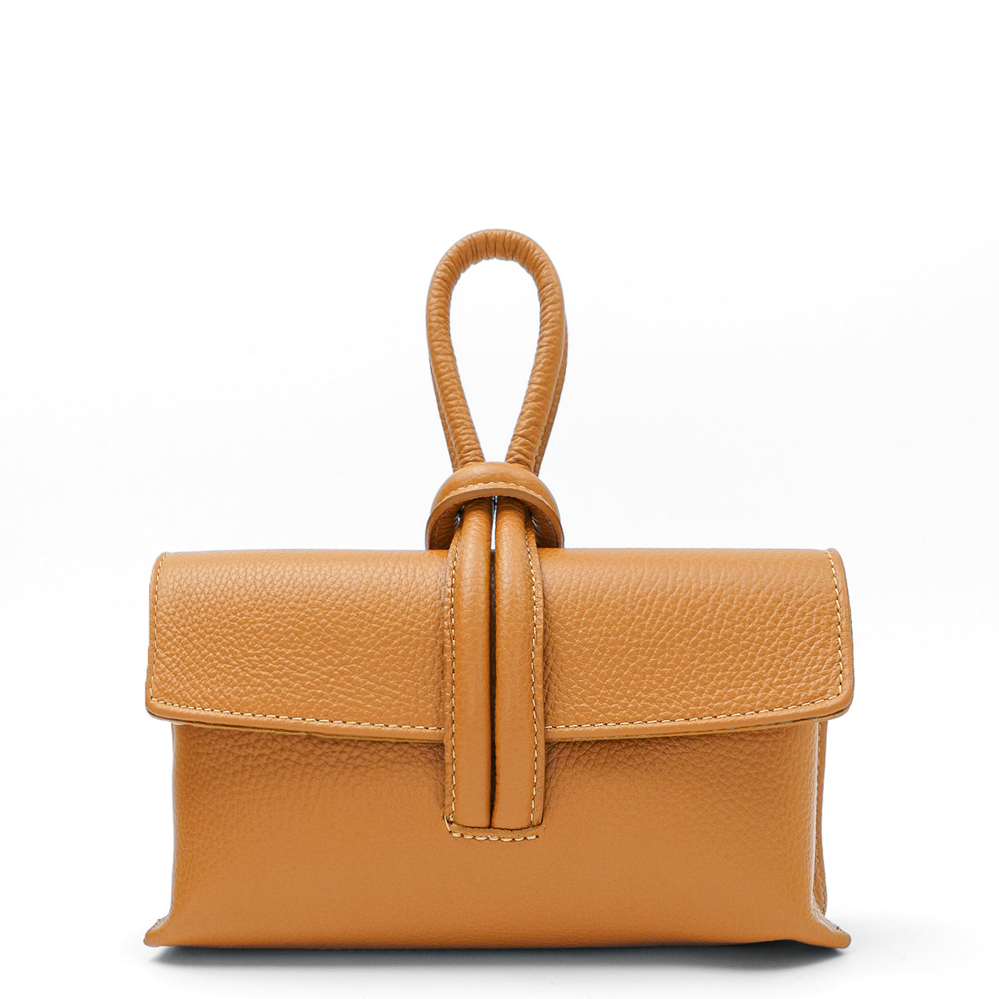 Leather bag "Barletta", Light brown