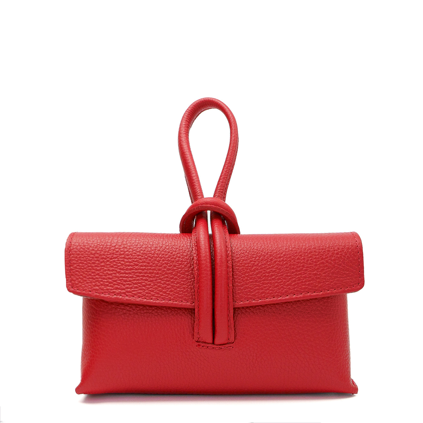 Leather bag "Barletta", Red