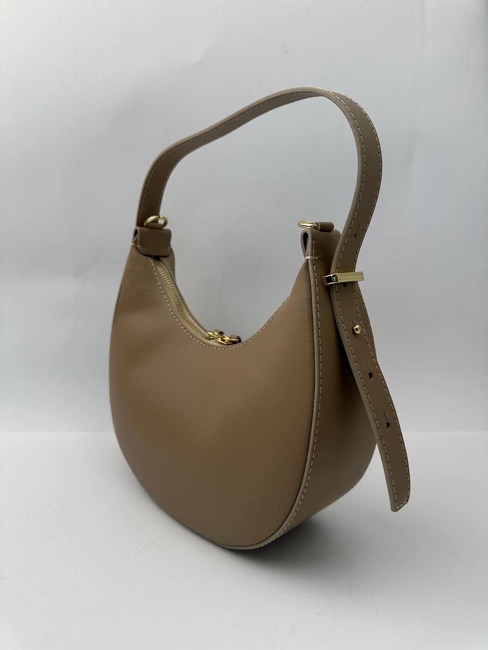 Sample Luna Läderväska Ljustaupe ?