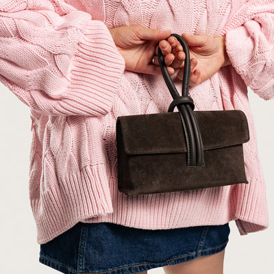 Mockaväska "Barletta"  Espresso Ash