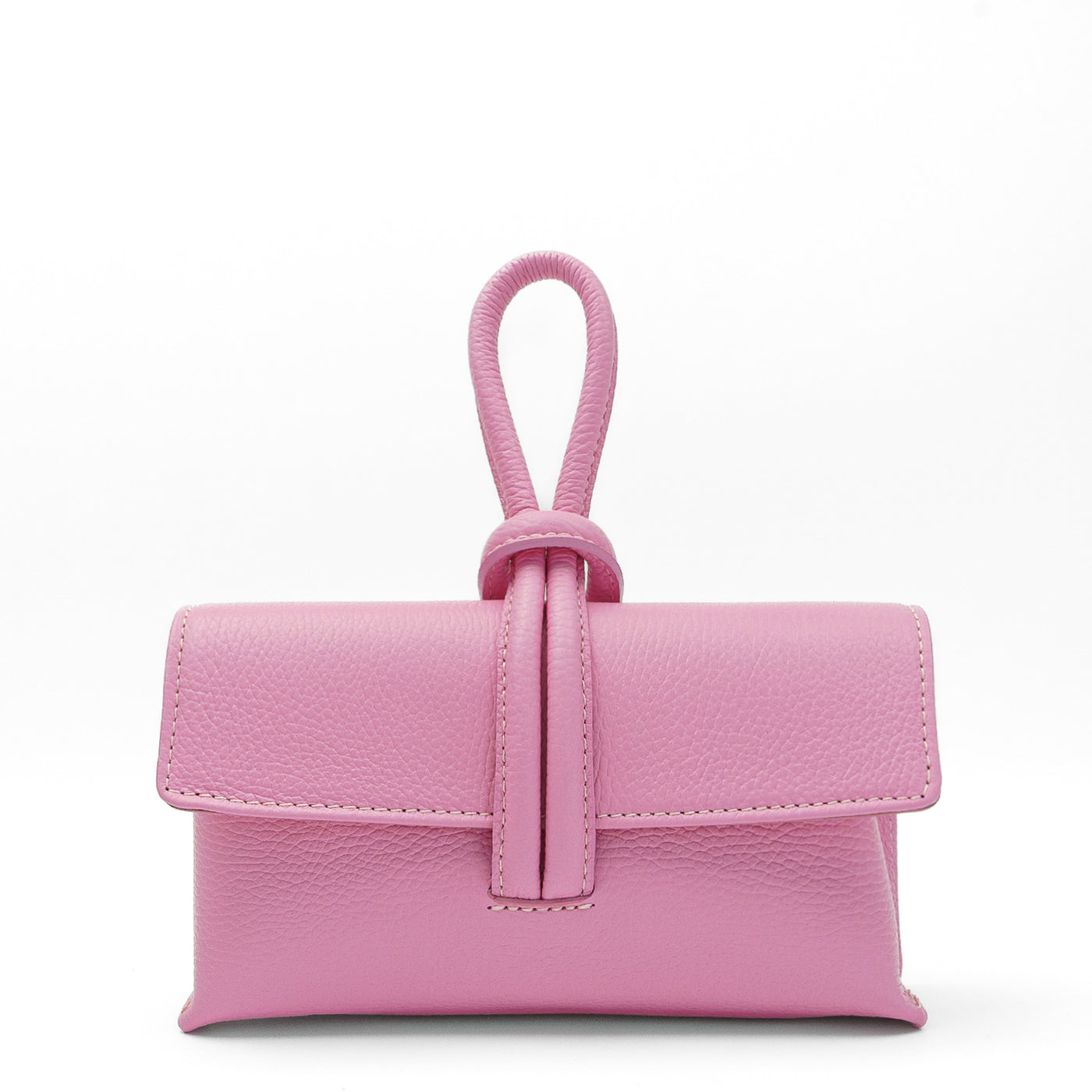 Leather bag "Barletta" Baby pink