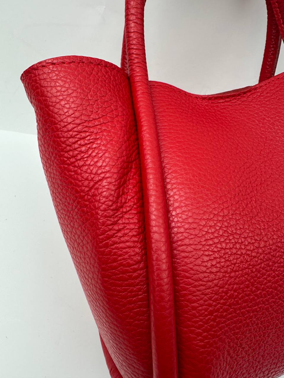 Sample Florence S Läderväska Röd /