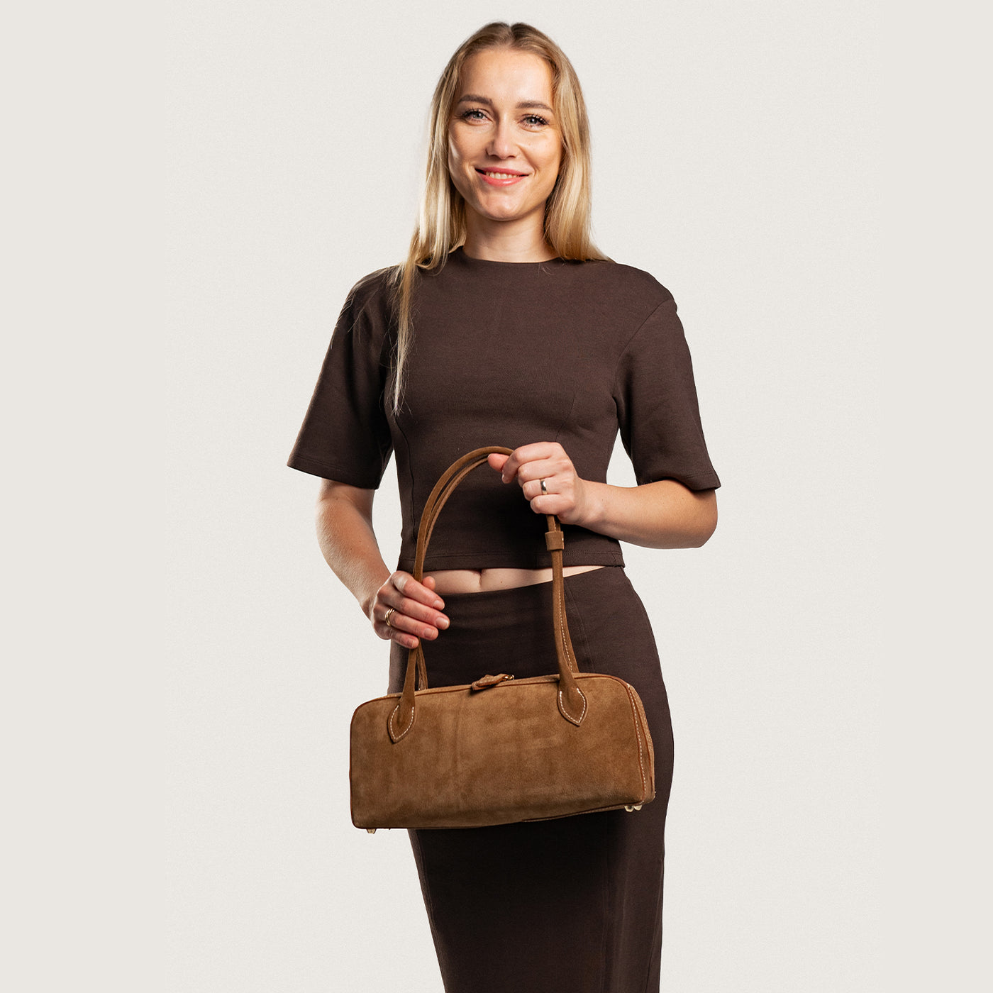 Mockaväska "Alba" Mocha