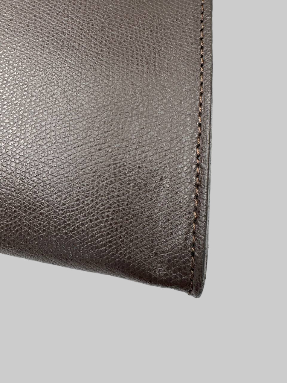 Sample Trento Maxi i Saffiano Läder Mörkbrun /