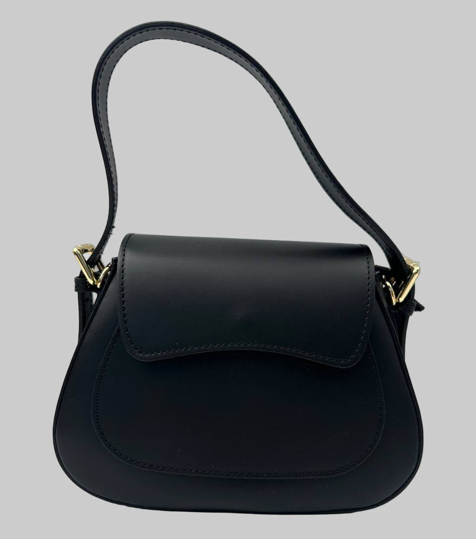 Sample Milan Läderväska Svart /