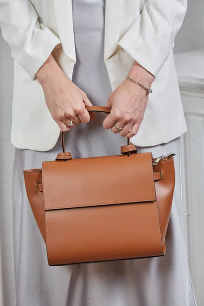 Skinnväska "Arezzo", Brun