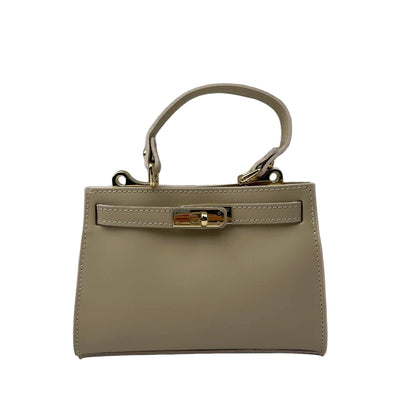 Sample Latina Läderväska Beige /