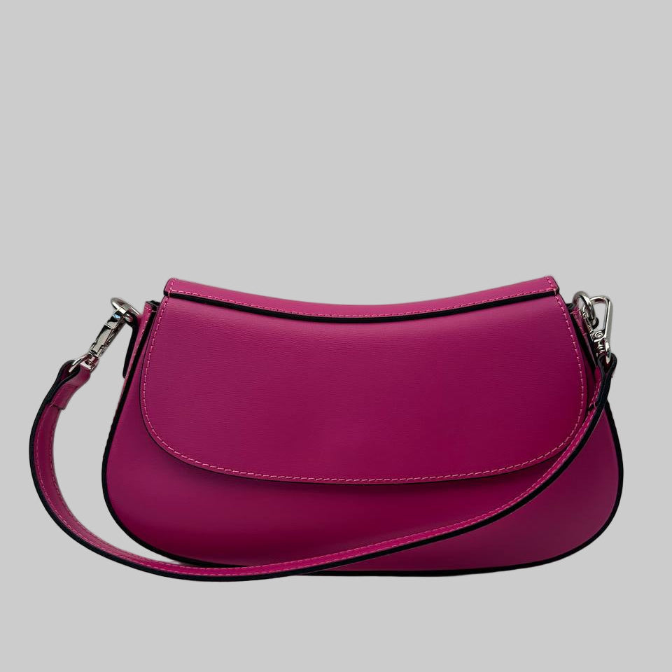 Sample Rimini Läderväska Fuchsia /