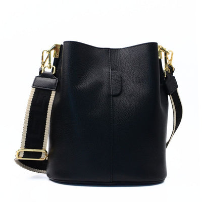 Leather bag "Ravenna", Black