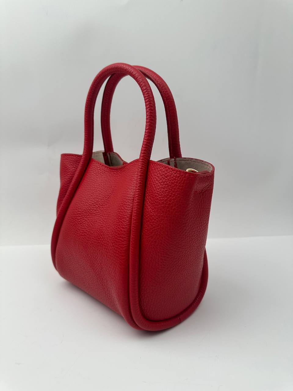 Sample Florence S Läderväska Röd /