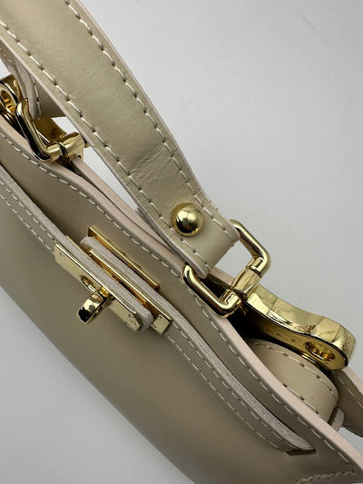 Sample Latina Läderväska Beige /