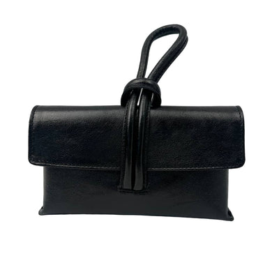 Sample Barletta Läderväska Shiny Svart /