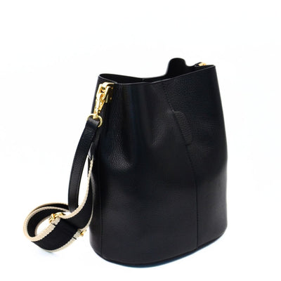 Leather bag "Ravenna", Black