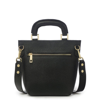 Leather bag "Carpi", Black
