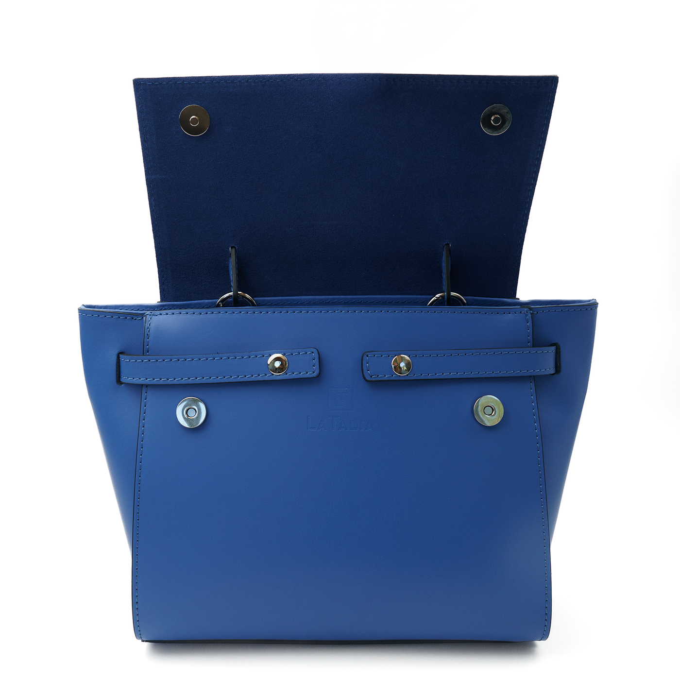 Leather bag "Arezzo", Blue