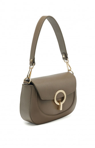 Leather bag "Asti" Taupe