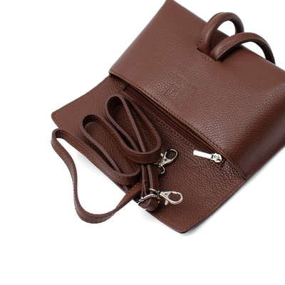 Skinnväska "Barletta", Chocolate