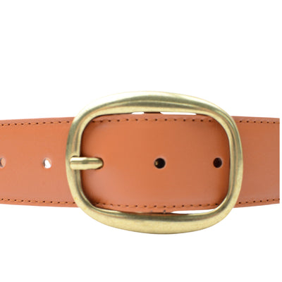 Leather belt 3.8 cm