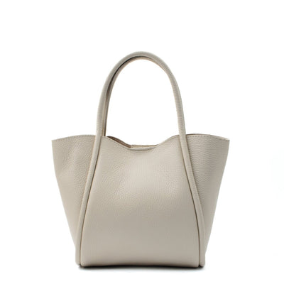 Leather bag "Florence M" Beige