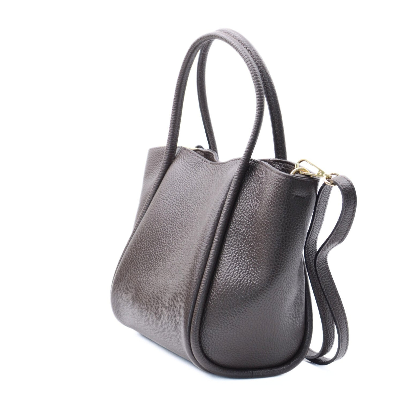 Läderväska  "Florence M" Mörkbrun