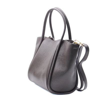 Läderväska  "Florence M" Mörkbrun