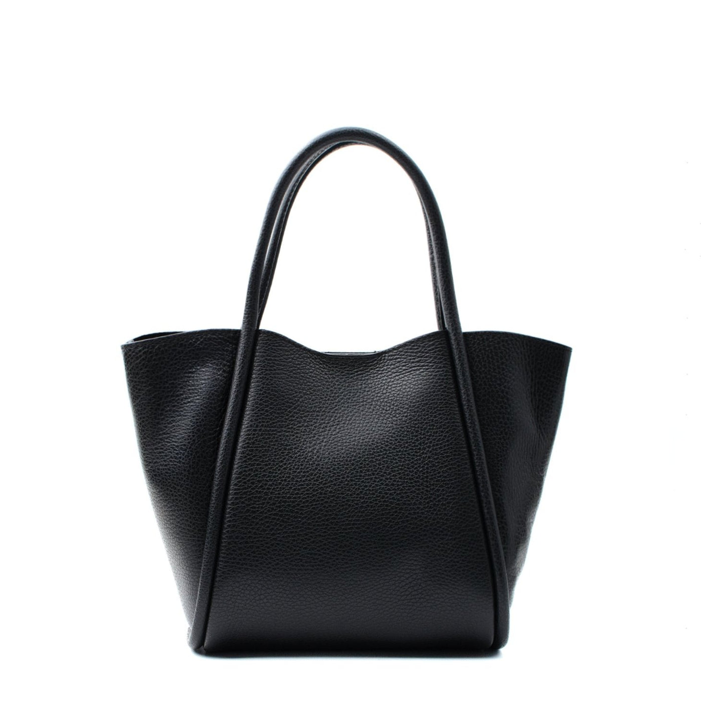 Leather bag "Florence M" Black