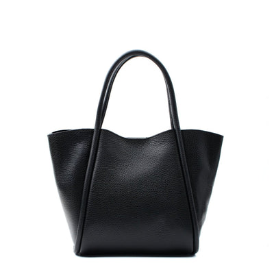 Leather bag "Florence M" Black