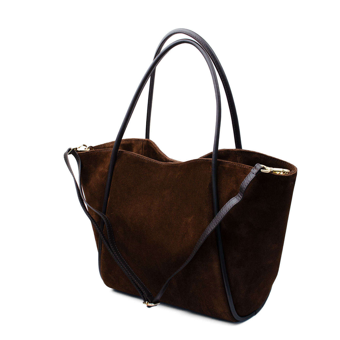 Shoppingväska "Florence XL" i mocka Chocolate