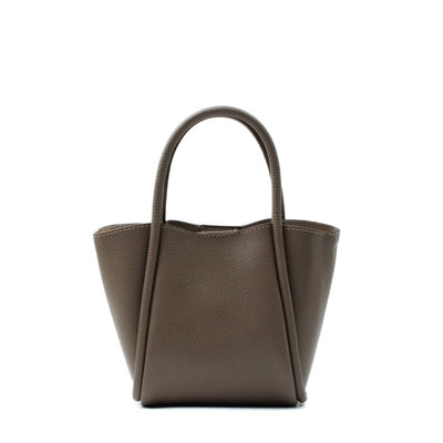 Leather bag "Florence S" Taupe