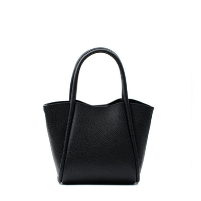 Leather bag "Florence S" Black