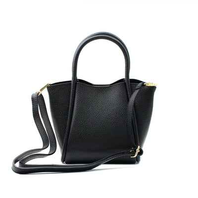 Leather bag "Florence S" Black