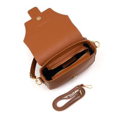 Leather bag "Treviso" Brown