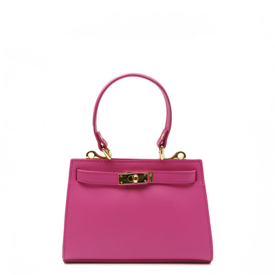 Leather bag "Latina", Pink