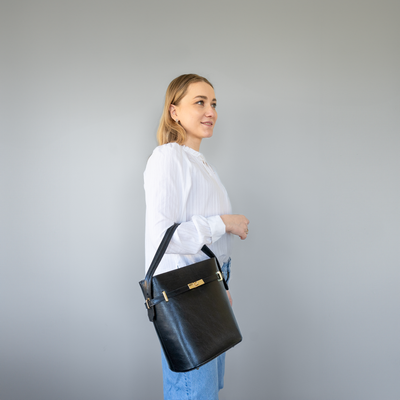 Sample Molfetta Läderväska Ljustaupe /