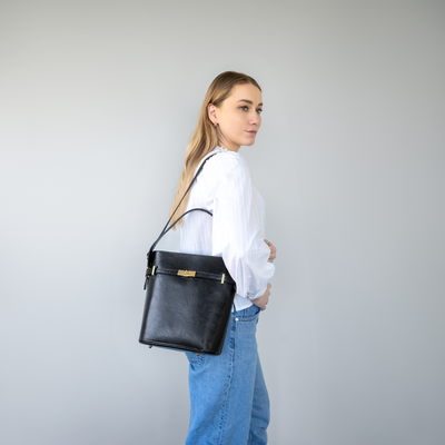 Sample Molfetta Läderväska Ljustaupe /