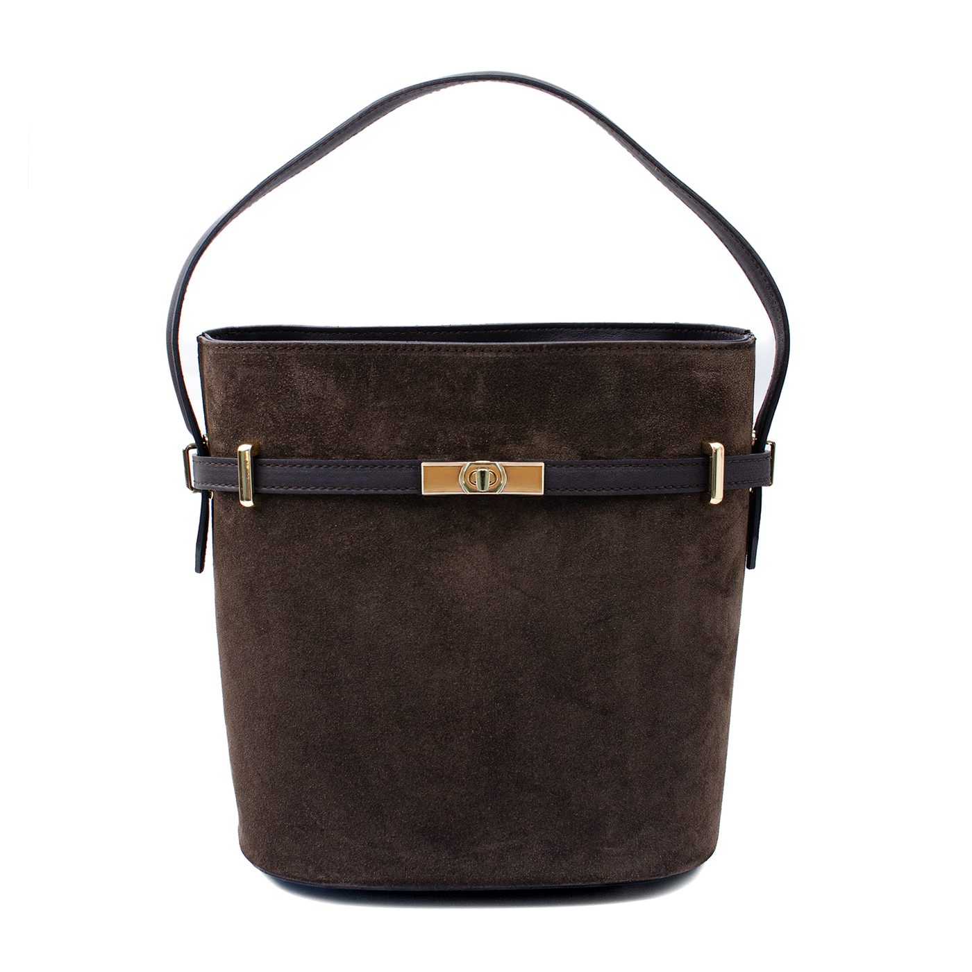 Väska "Molfetta" i mocka Espresso Ash