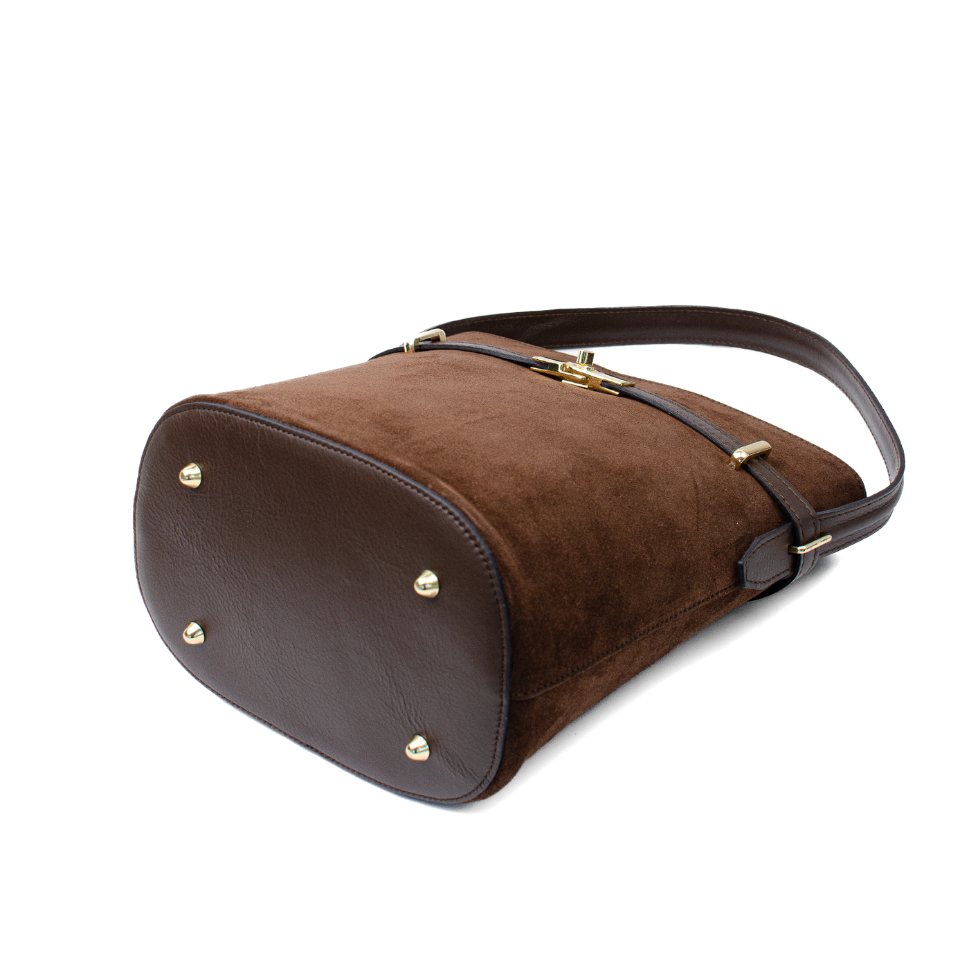 Väska "Molfetta" i mocka Chocolate