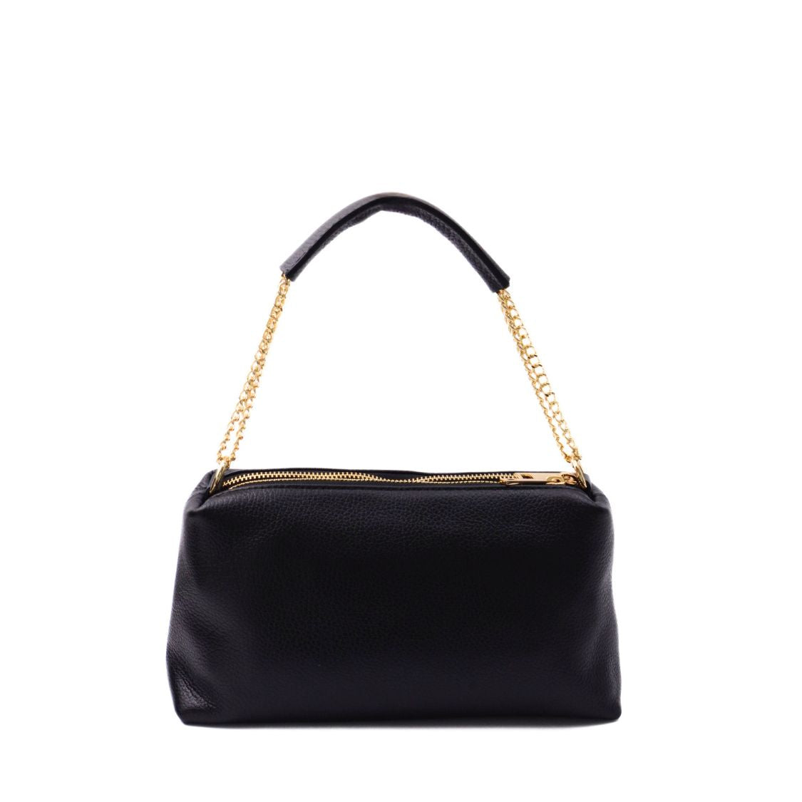 Väska i läder "Corato" Svart