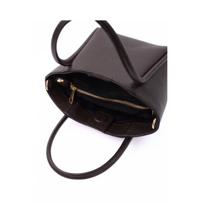 Leather bag "Florence's" Taupe