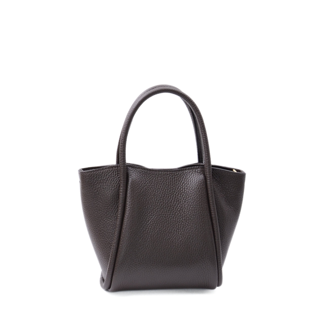 Leather bag "Florence's" dark brown