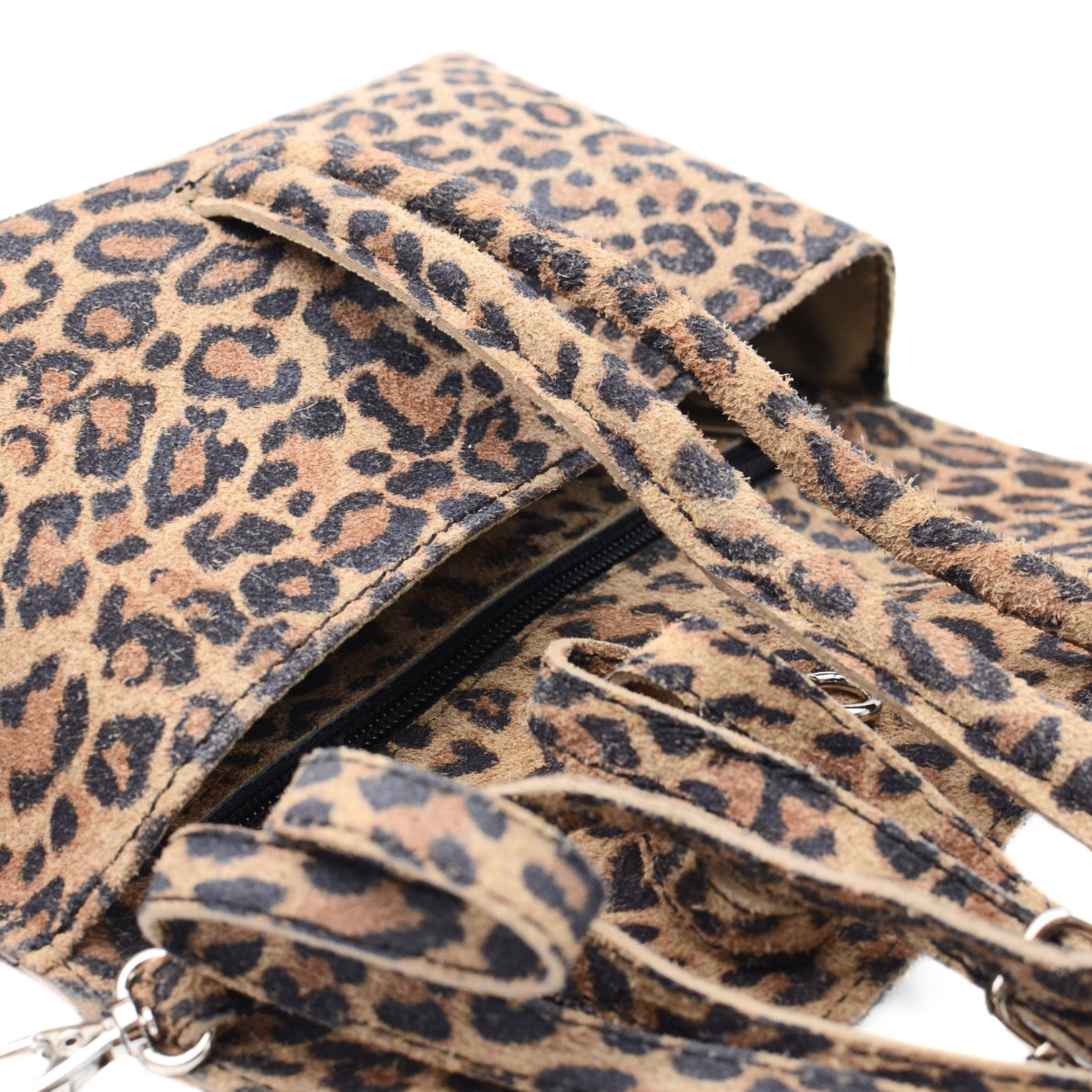 Suede bag "Barletta", Leo Summer