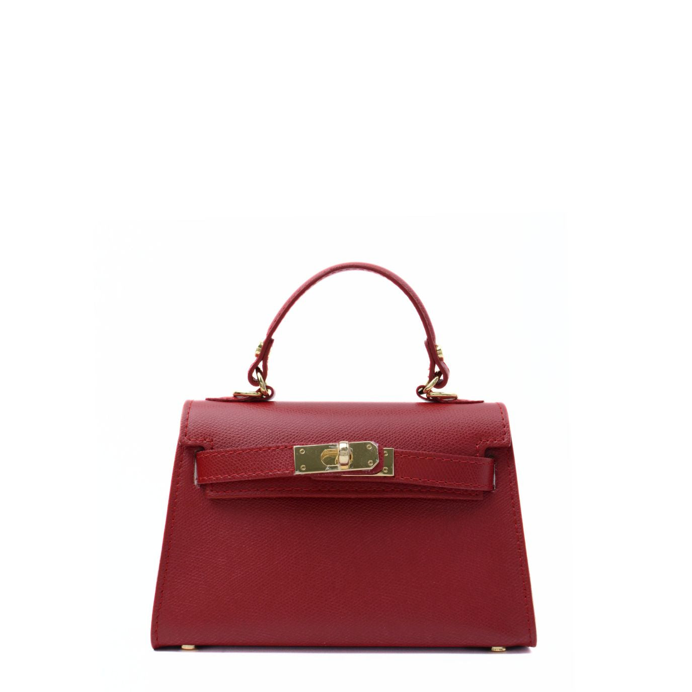Leather bag "Trento" in saffiano, powder pink