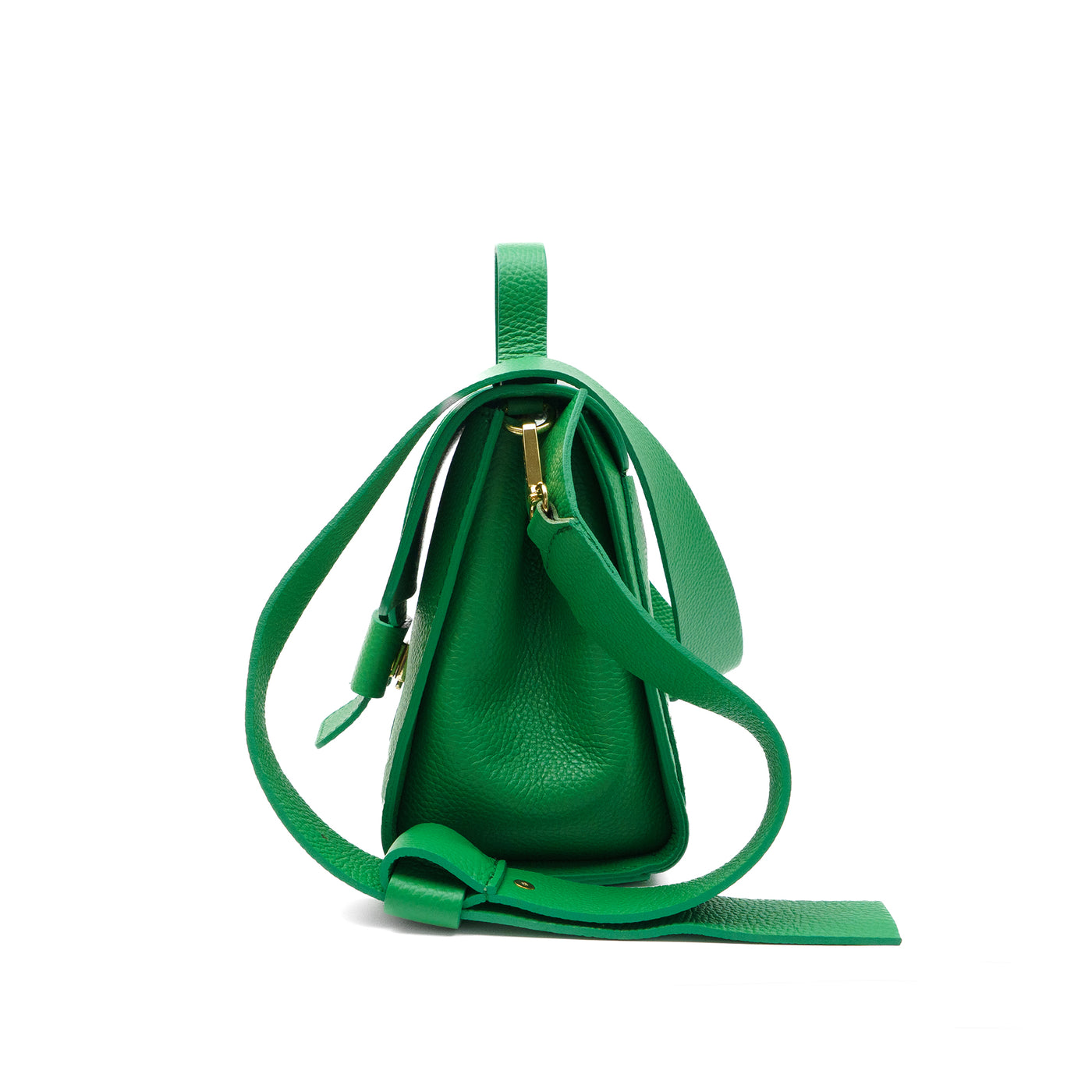 Leather bag "Parma" Green