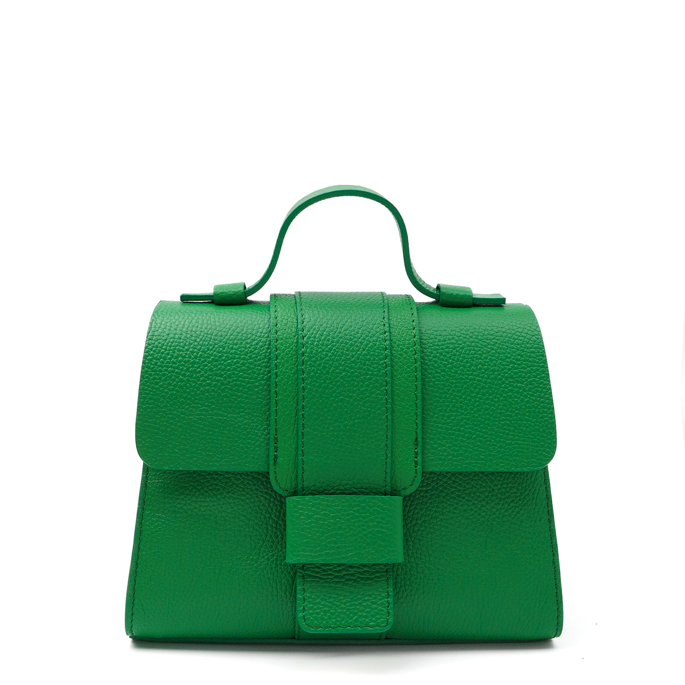 Leather bag "Parma" Green