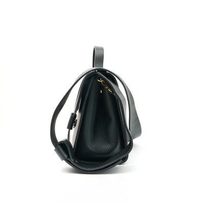 Leather bag "Parma" Black