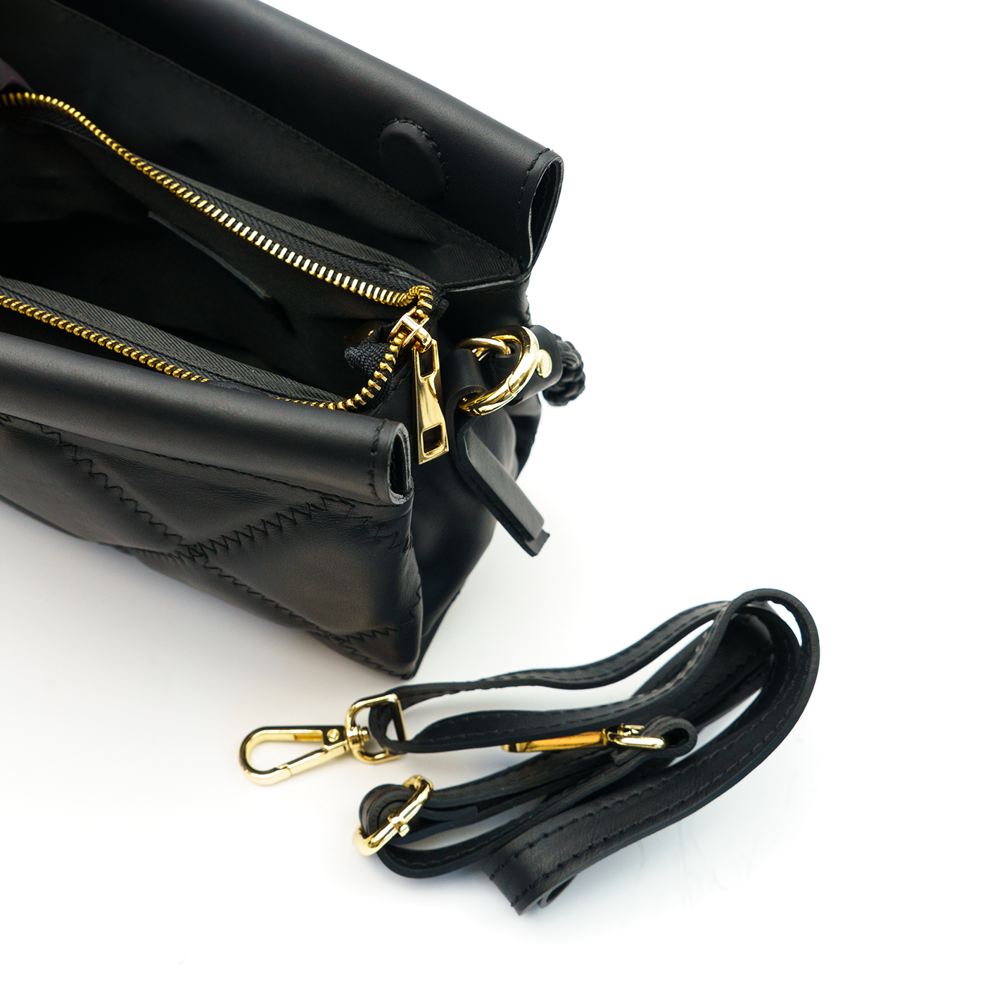 Bag "Sassari Nappa Mini", Black