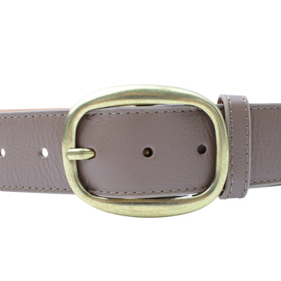 Leather belt 3.8 cm